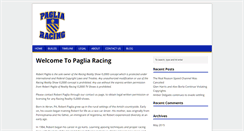 Desktop Screenshot of pagliaracing.com